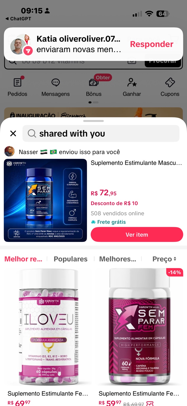 Sem Parar Masc